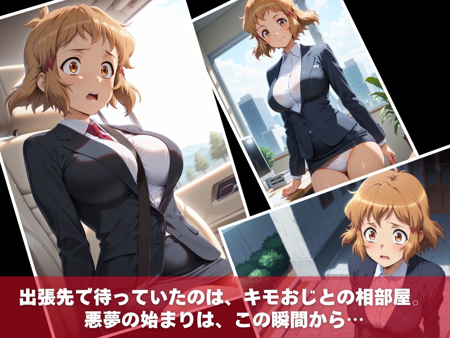 キモおじ温泉地獄 戦姫絶唱シ●フォギア編 - サンプル画像 1