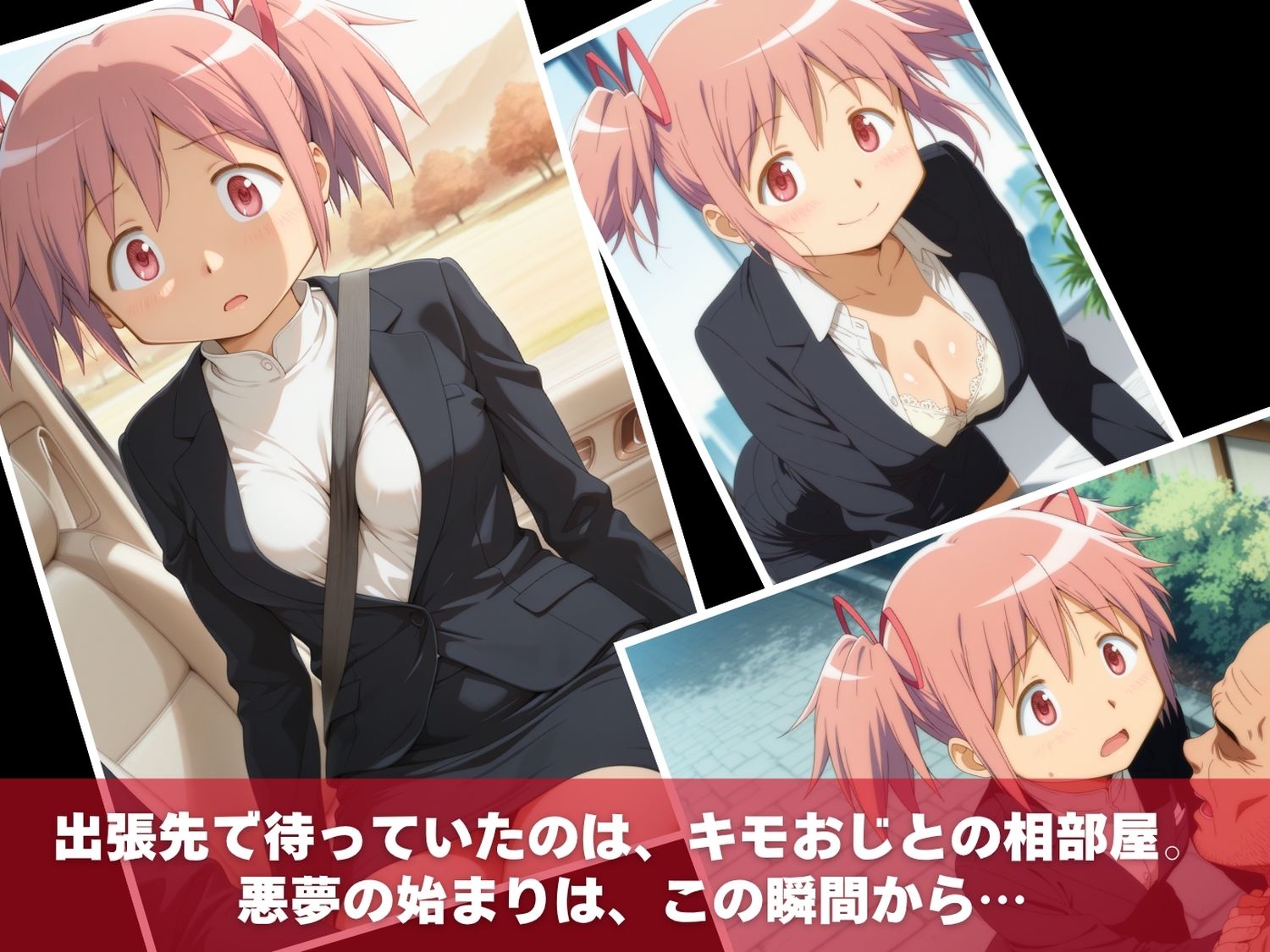キモおじ温泉地獄 魔●少女まどか★マギカ編 - サンプル画像 1