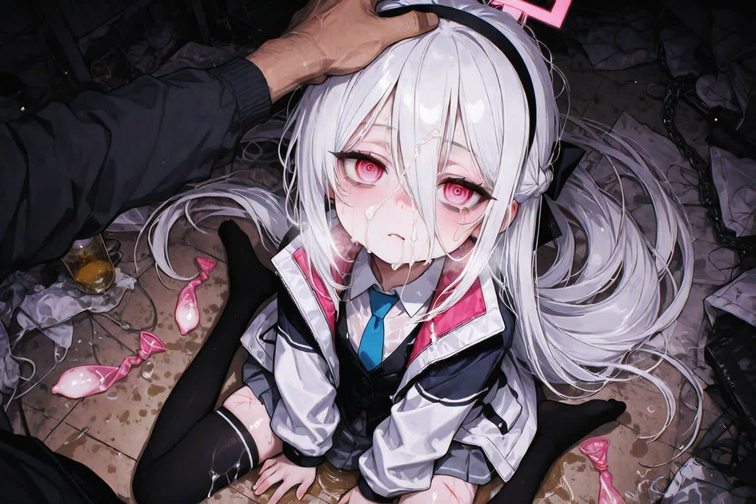 ブ〇ーアーカイブ（BAD END） イラスト集 - サンプル画像 7