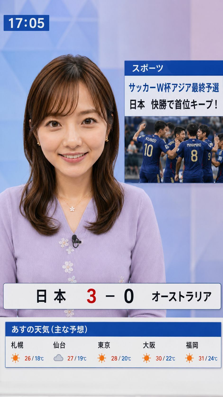 【AI動画】GGC vol.40 女子アナ編14 【ぶっかけ】 - サンプル画像 3