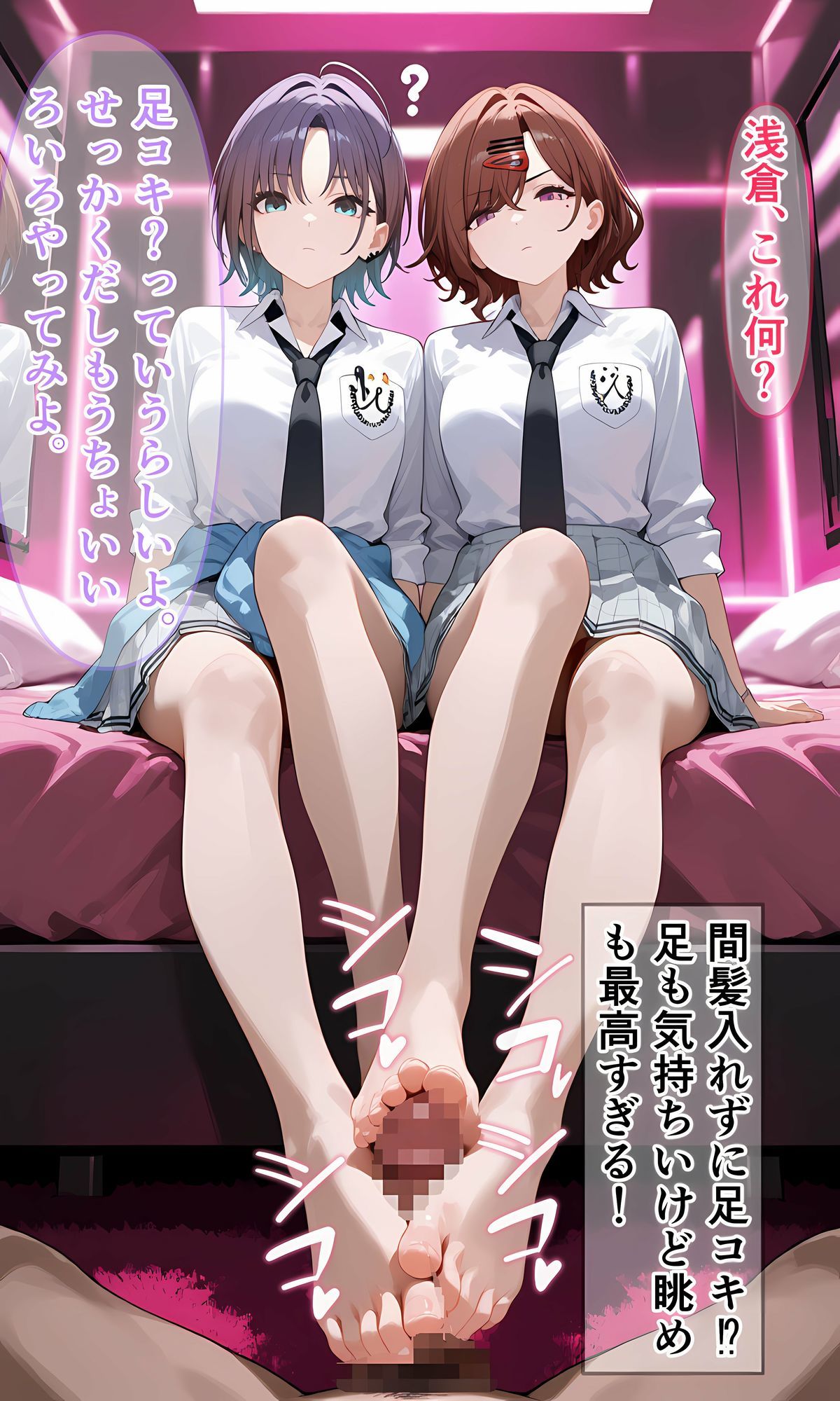 興味本位でパパ活体験してみたアイドル二人 - サンプル画像 6