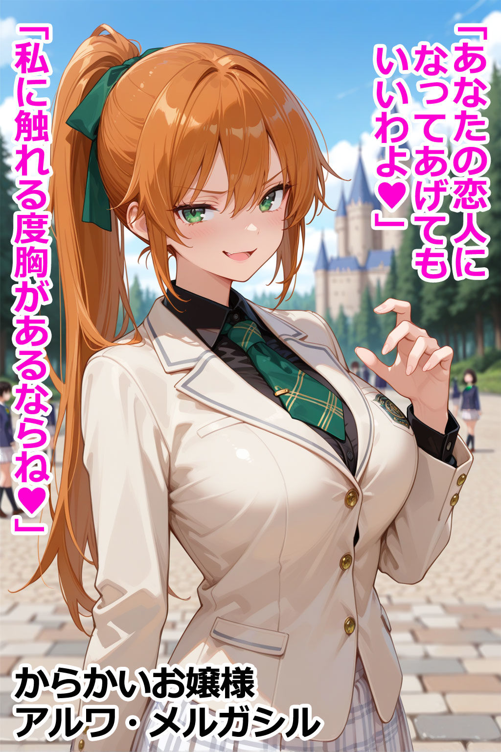 巨乳お嬢様編 即堕ち3コマ - サンプル画像 6
