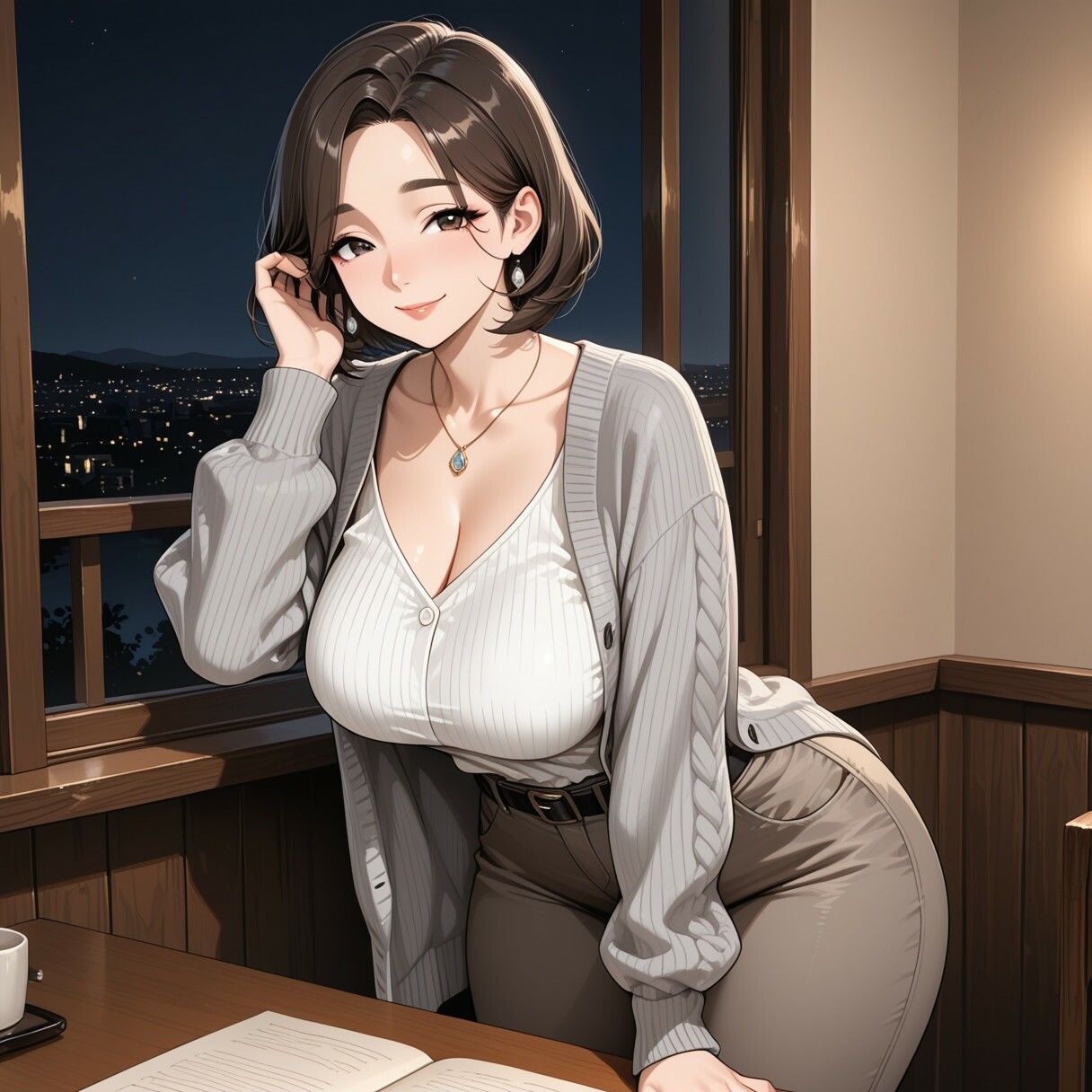 巨乳ママあへおほ快楽堕ち イラストCG集 - サンプル画像 2