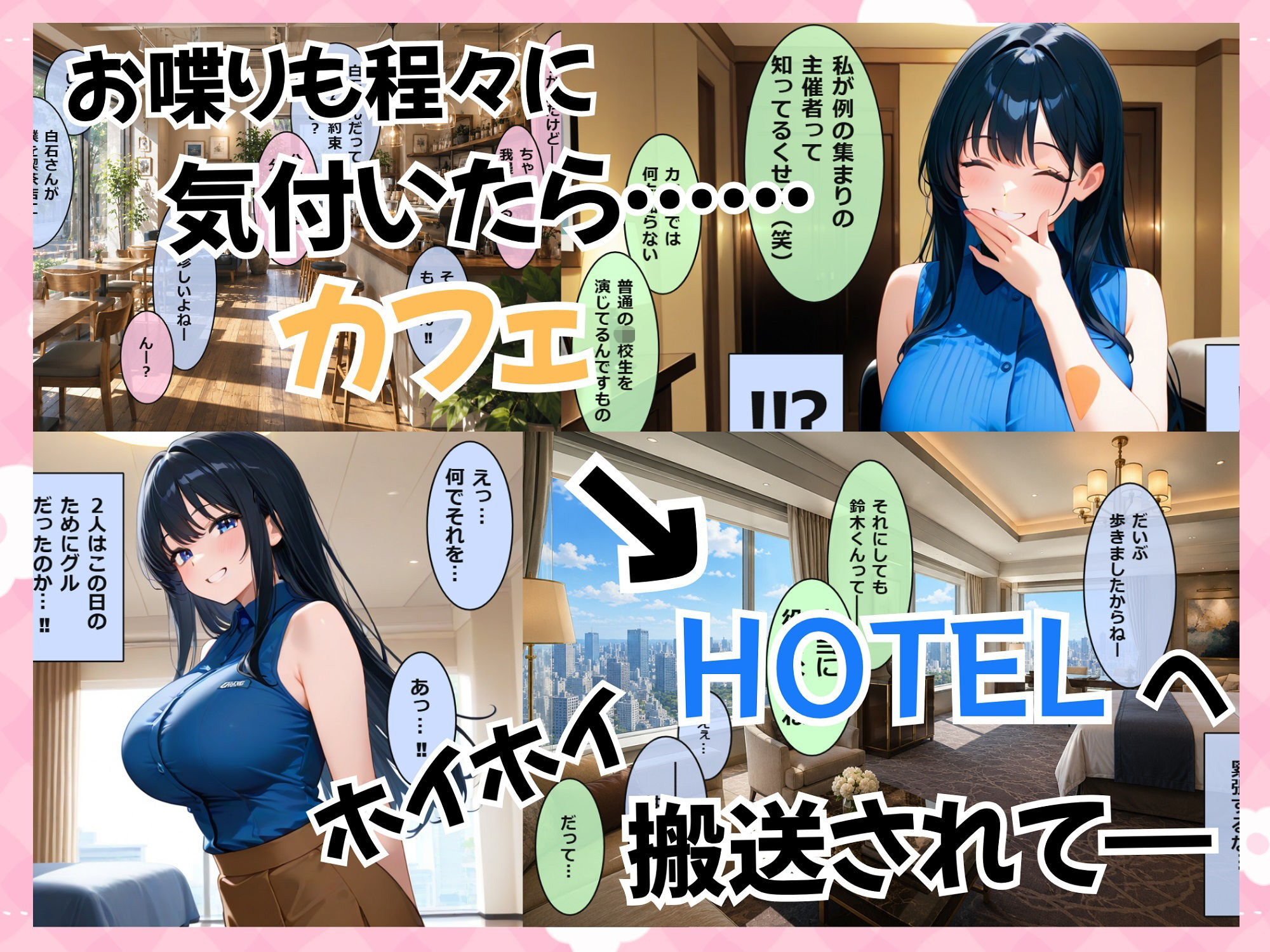 カワイイあの子はホントはビッチ！3〜社長令嬢の週末男遊び〜 - サンプル画像 3