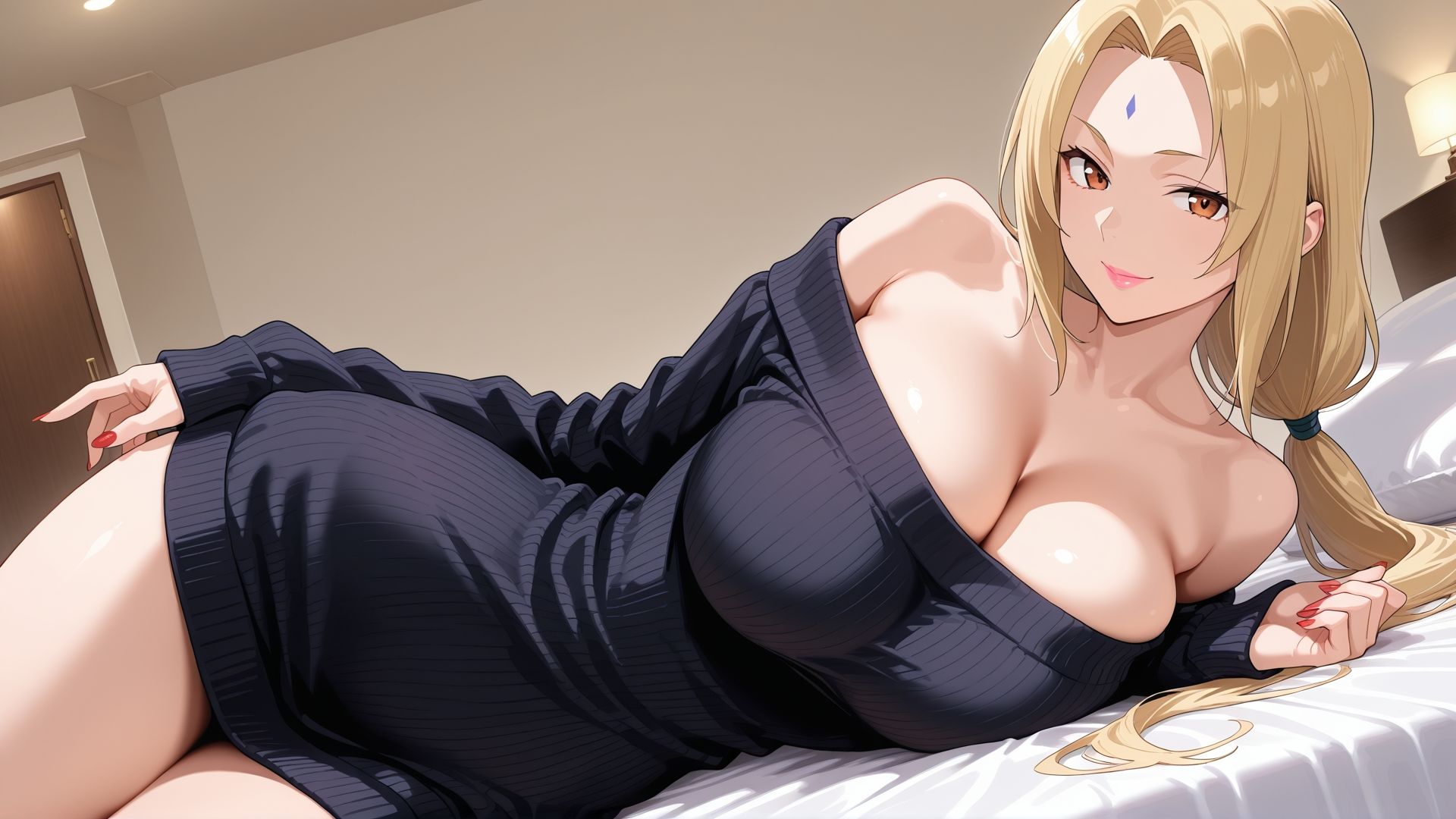 寝ている○○にぶっかけ  つなで編 - サンプル画像 5