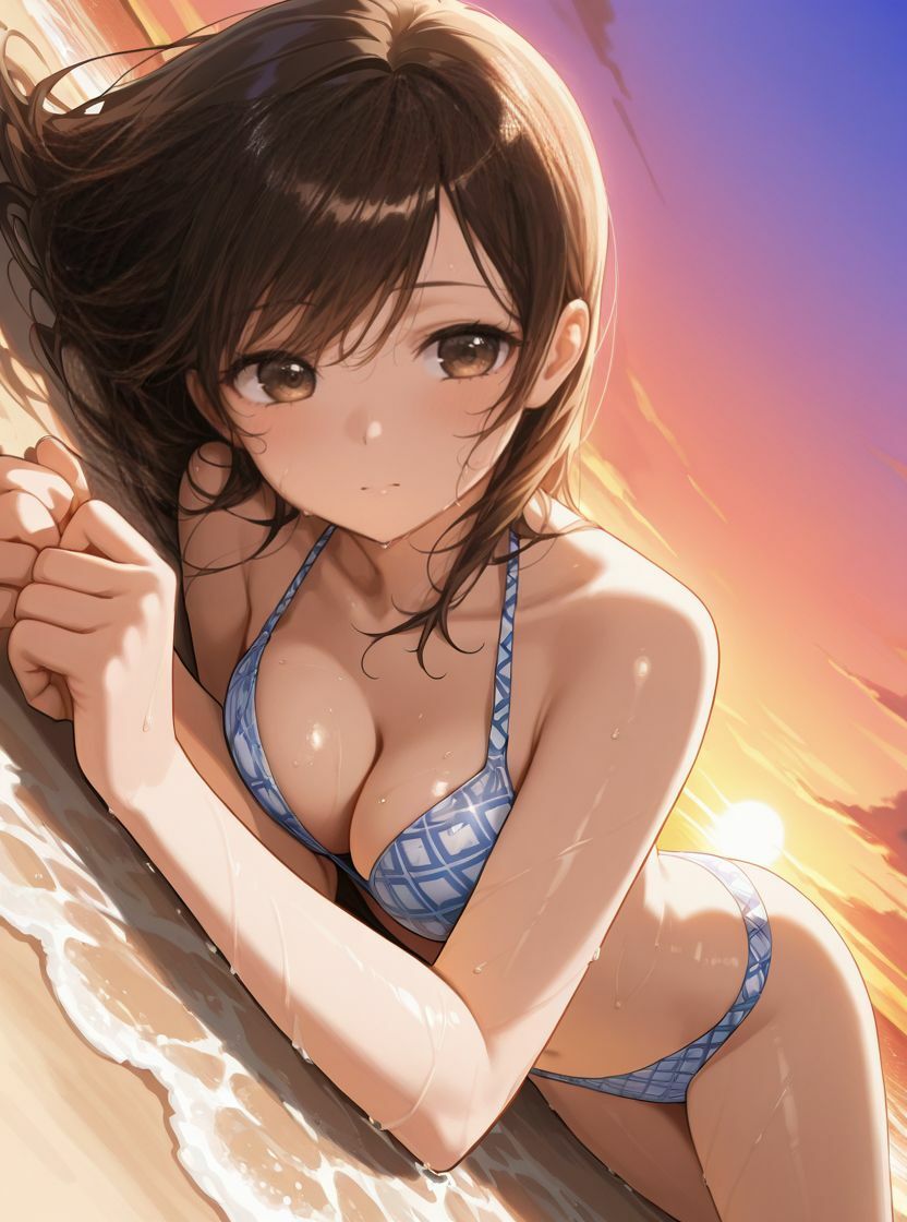 水着少女コレクション  夕暮れ編  【135枚＋特典動画付き】 - サンプル画像 3