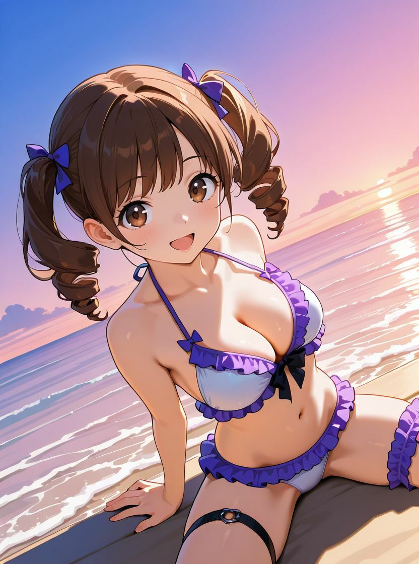 水着少女コレクション  夕暮れ編  【135枚＋特典動画付き】 - サンプル画像 4