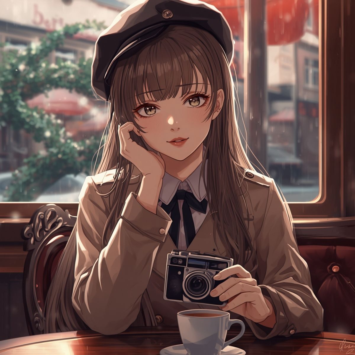 【AIイラスト集】NOSTALGIA III - 追憶のネガフィルムと夕暮れの遊園地 - - サンプル画像 3