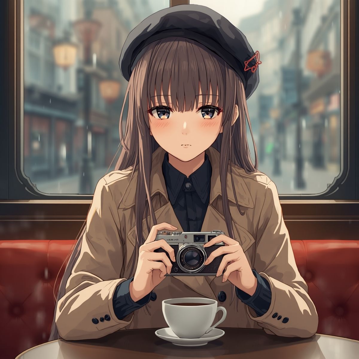 【AIイラスト集】NOSTALGIA III - 追憶のネガフィルムと夕暮れの遊園地 - - サンプル画像 10