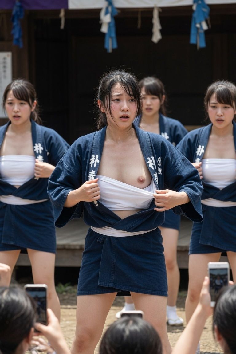 ダンス中におっぱいポロリ ハプニング画像集 - サンプル画像 4