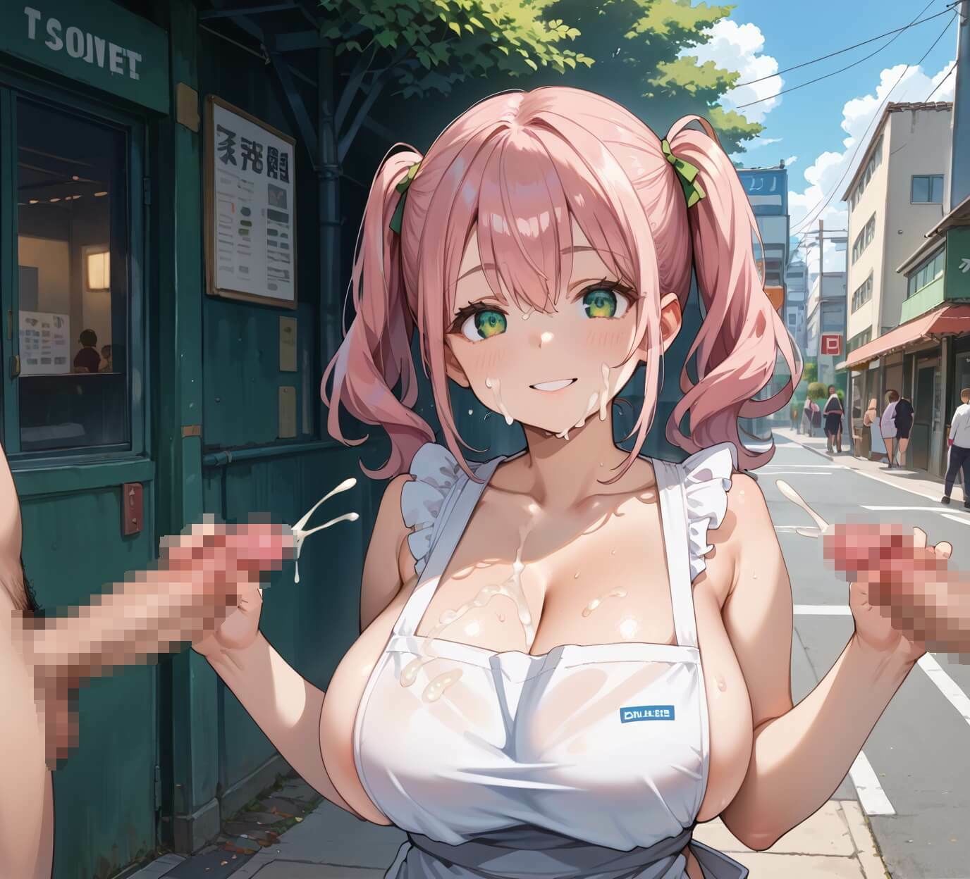 どエロ裸エプロン美女に、我慢できない 2★★430枚★★ - サンプル画像 6