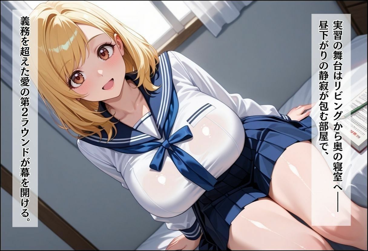 性実習プログラムーセックスが義務教育になった話〜〜清楚先輩とツンデレ同級生編〜 - サンプル画像 8