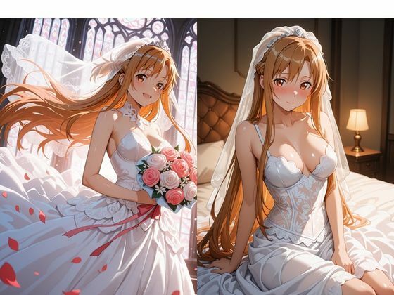 【甘々彼女記録。Ep10】〇スナ 純愛ウェディング編 493枚CG集 - サンプル画像 1