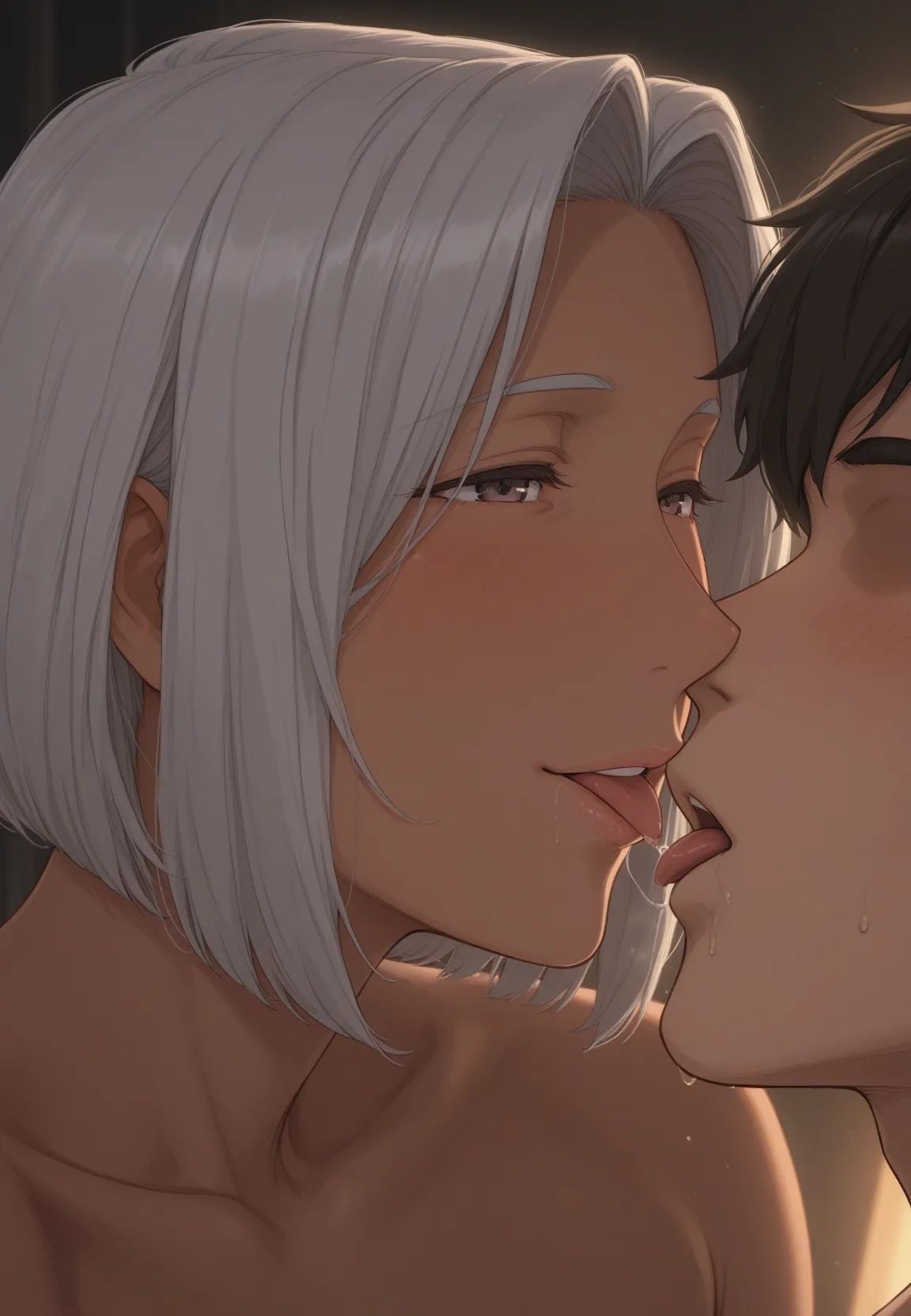 月島ソフィア  ムチムチな褐色妻とお泊まりえっち 3 - サンプル画像 7