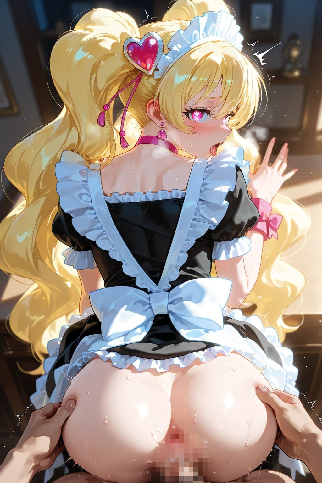 コスプレナイト 〜ネコミミ＆メイドと家で海辺で〜 プ〇キュア 2 - サンプル画像 8