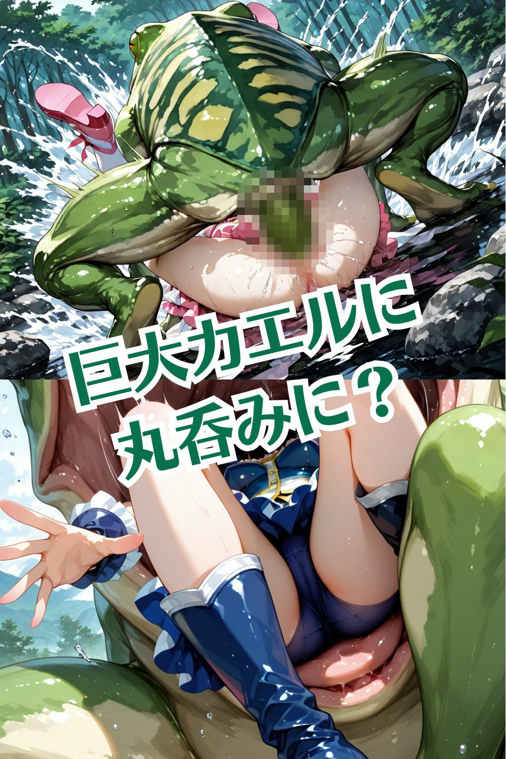 魔法戦士えりな＆せりか vol.4 ゾンビとゴブリンの餌食 編 - サンプル画像 5