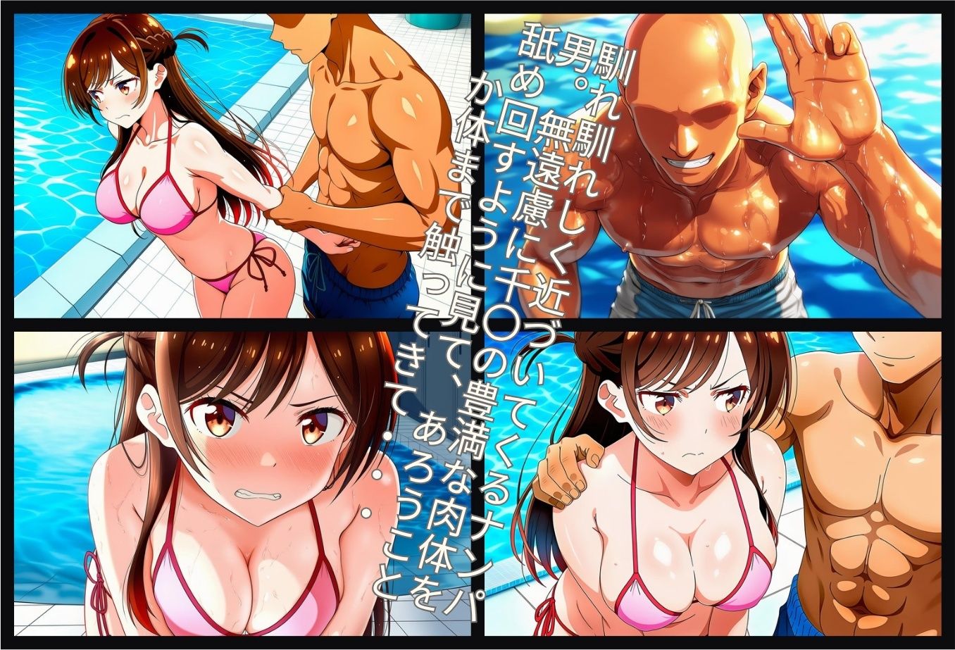 ナンパ  逆恨み 〜強気なS級美少女JD、逆恨みナンパ男に復讐される〜 - サンプル画像 2