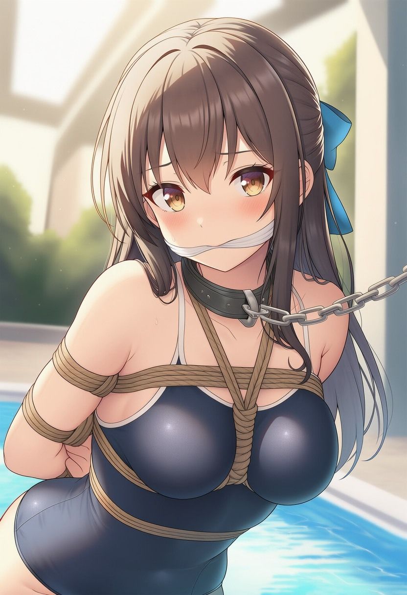【音声付き】緊縛された女の子動画集 〜首輪編2〜 - サンプル画像 2