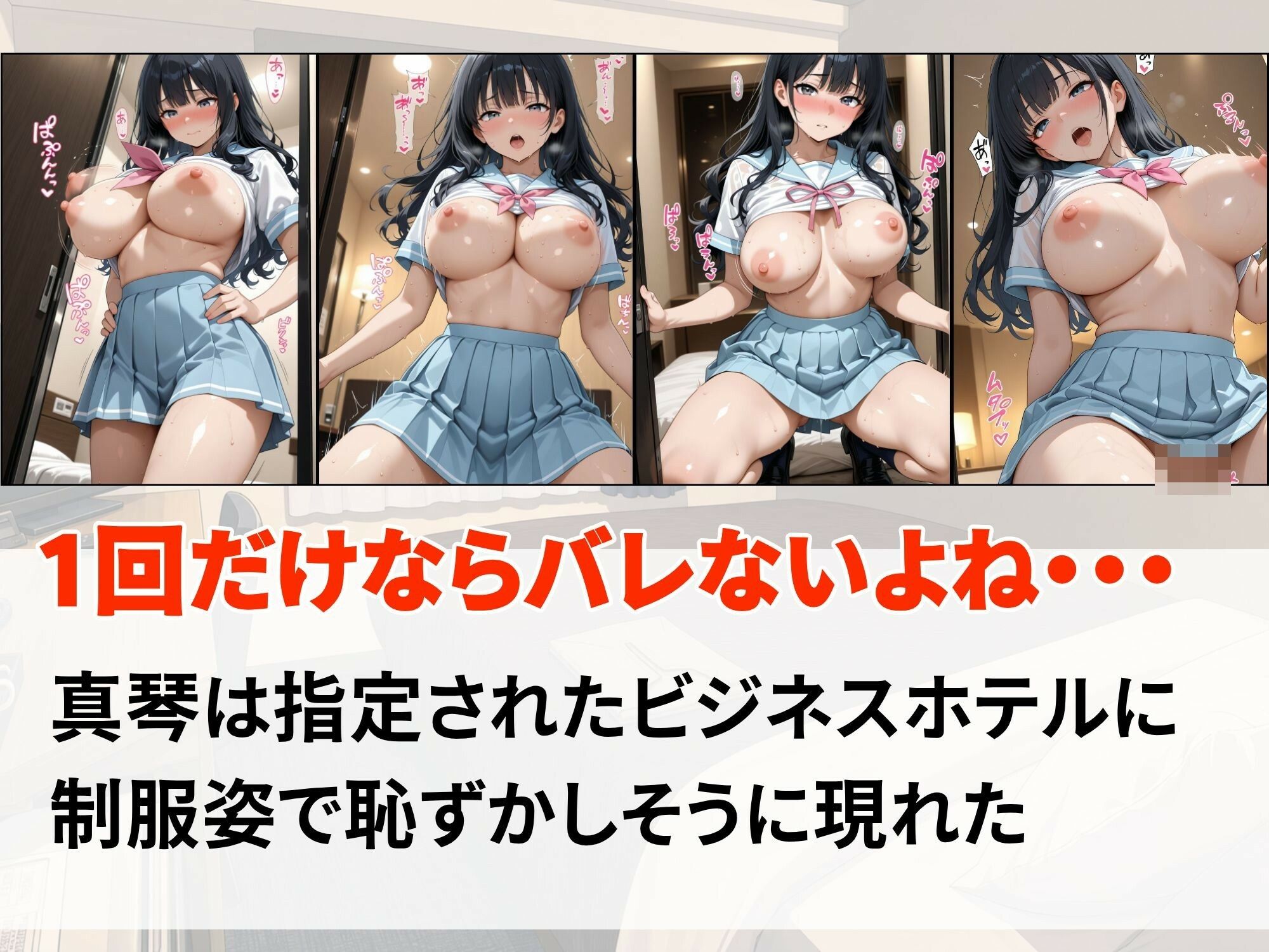 生意気優等生JKが初めてのP活で亀甲縛りにされ連続絶頂快楽堕ちした話  vol.1 七瀬真琴 - サンプル画像 2