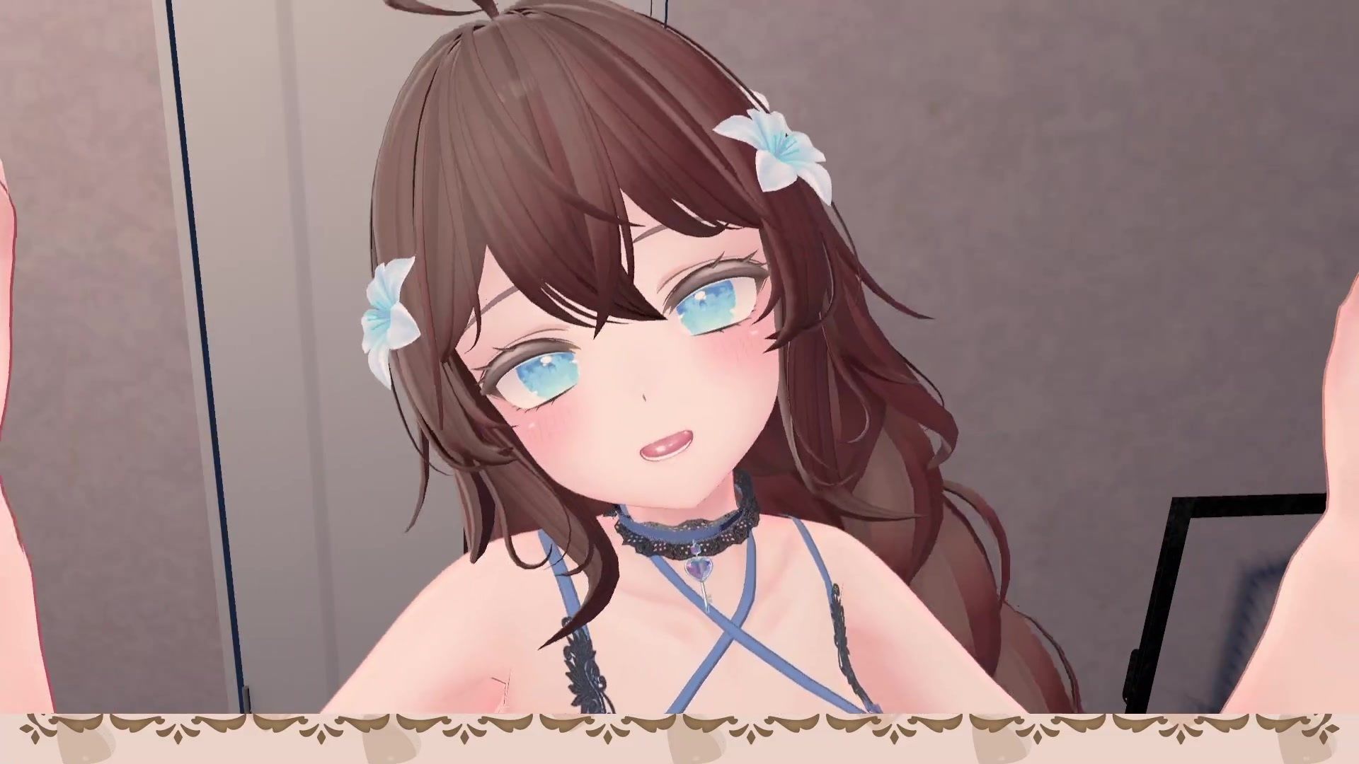 【フルトラChilloutVR】明日のお射精のために、おちんぽ1時間甘々責め！  井栗まろん - サンプル画像 1