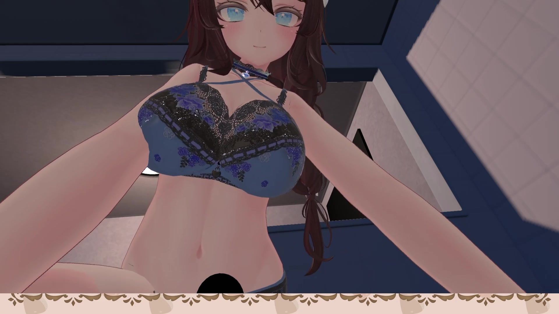 【フルトラChilloutVR】明日のお射精のために、おちんぽ1時間甘々責め！  井栗まろん - サンプル画像 8