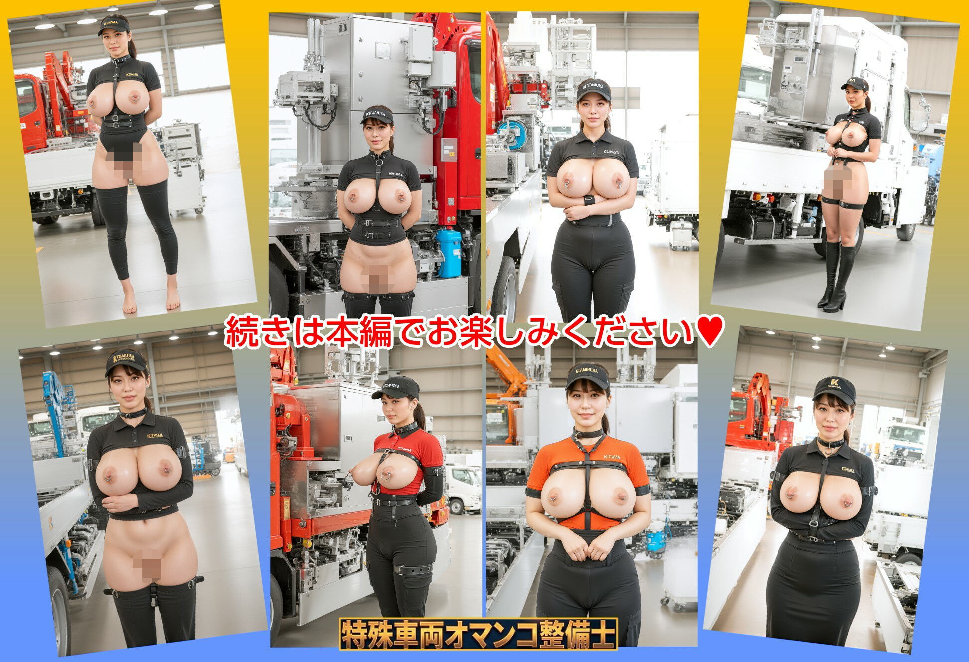 特殊車両オマンコ整備士 - サンプル画像 10