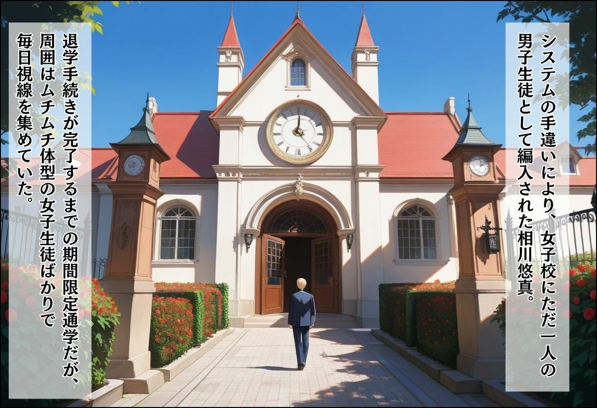 間違って女子校に入学したらムチムチ女子校生に毎日中出しを要求される学園生活〜放課後甘々Wヒロイン編〜 - サンプル画像 1
