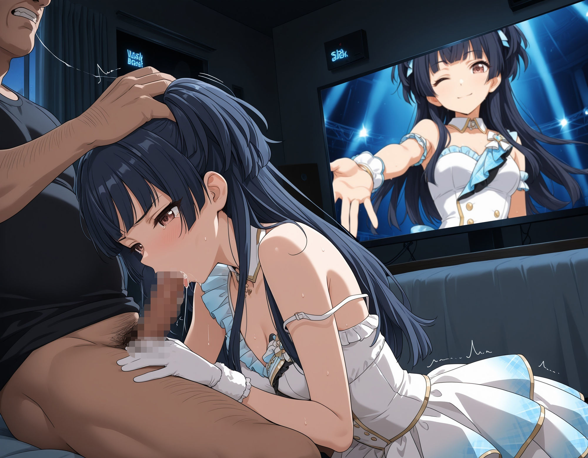 汚されたアイドル 〜黛冬●子〜【500枚】 - サンプル画像 5