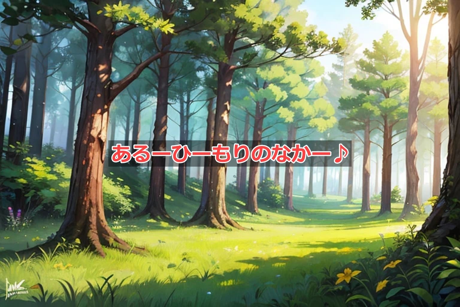 ある日森の中で出会った熊さんに美少女になる呪いを掛けてみた！ - サンプル画像 1