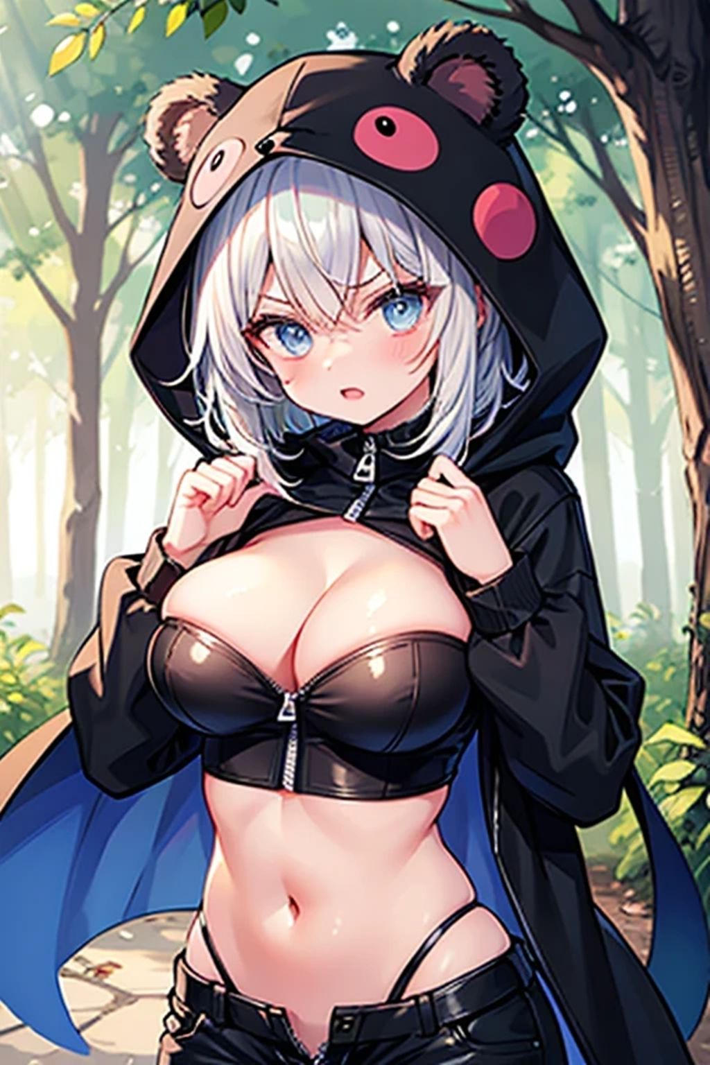 ある日森の中で出会った熊さんに美少女になる呪いを掛けてみた！ - サンプル画像 5