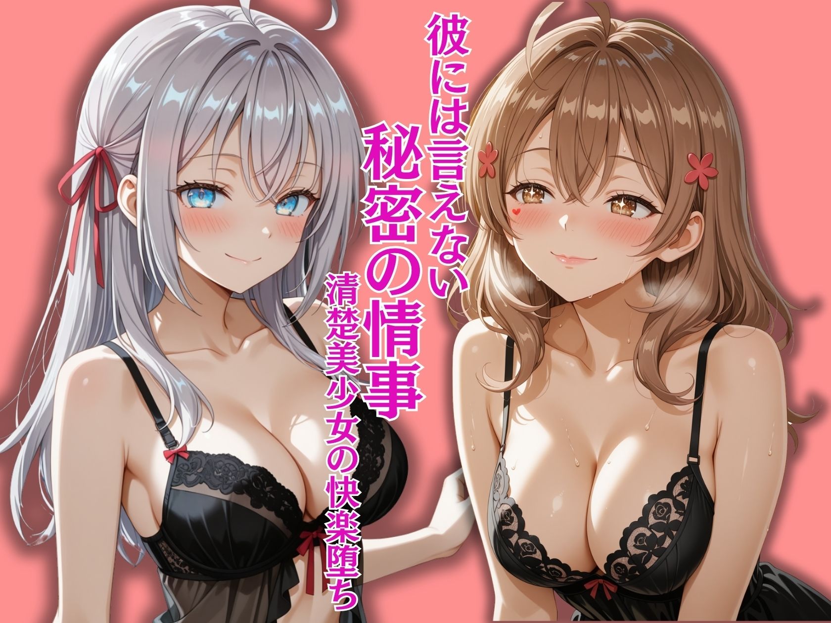 【実録】快楽堕ち  寝取られた隣のヒロイン -連続中出して理性崩壊-  ア〇リャとマ〇シャの場合 - サンプル画像 1