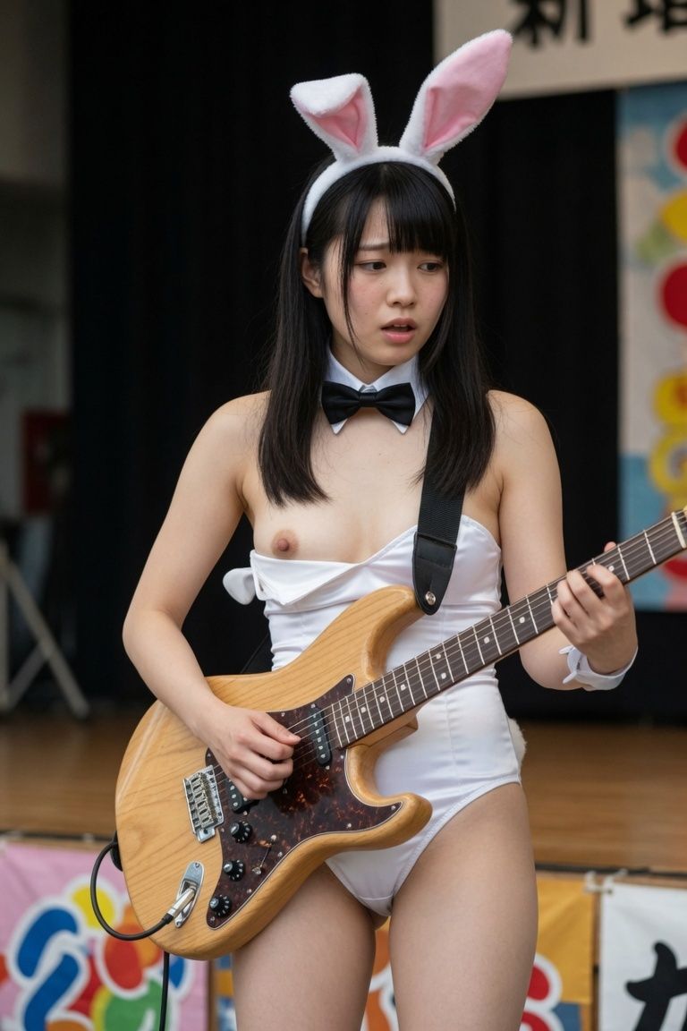バニーガールのおっぱいポロリハプニング画像集 - サンプル画像 7