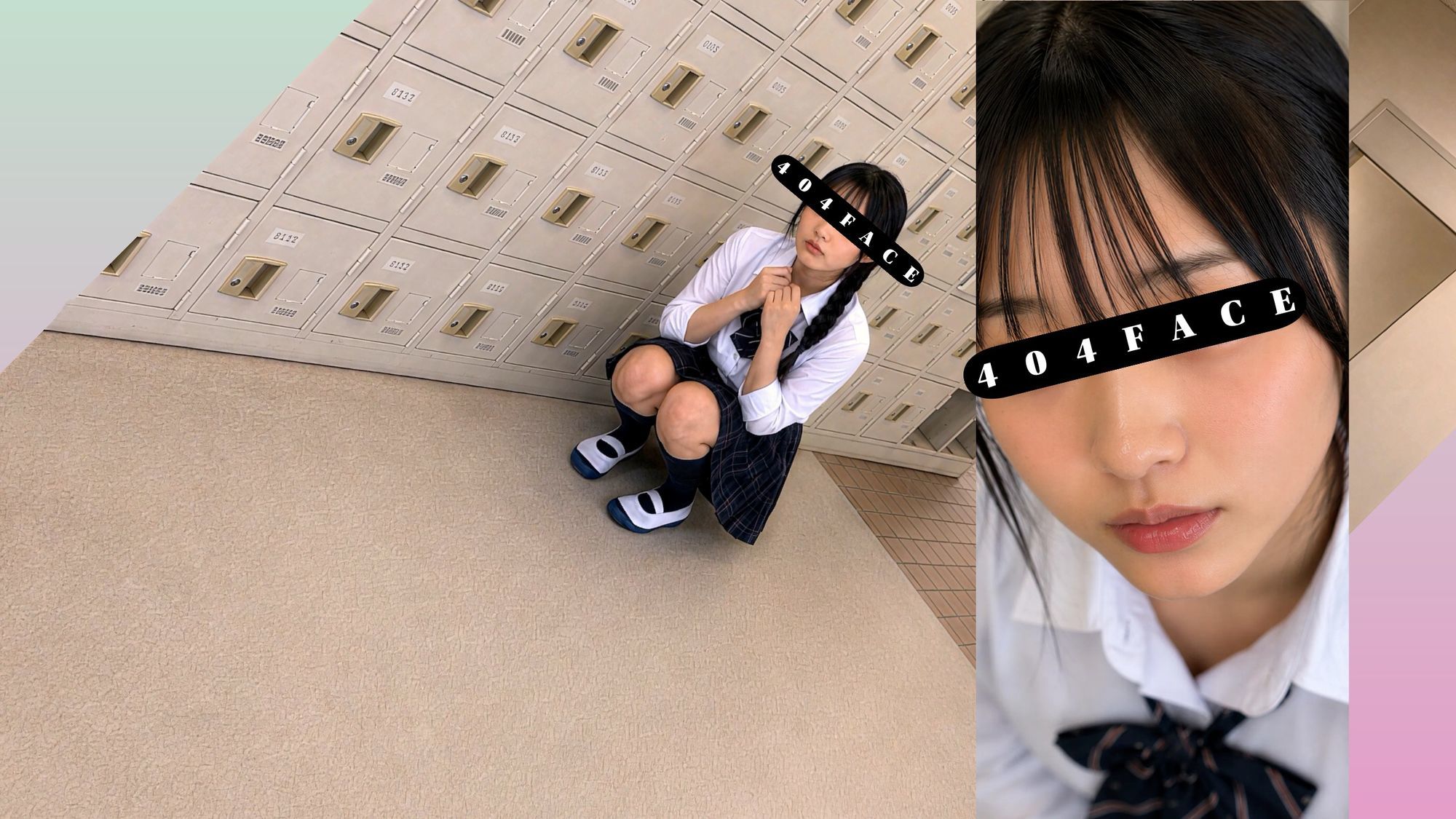 【404FACE】反転世界スキルを使いJK無双してしまうおじさんの世界線！大量顔射☆おまけ込み計36発射☆【4K超高画質動画】Facial Compilation - サンプル画像 5