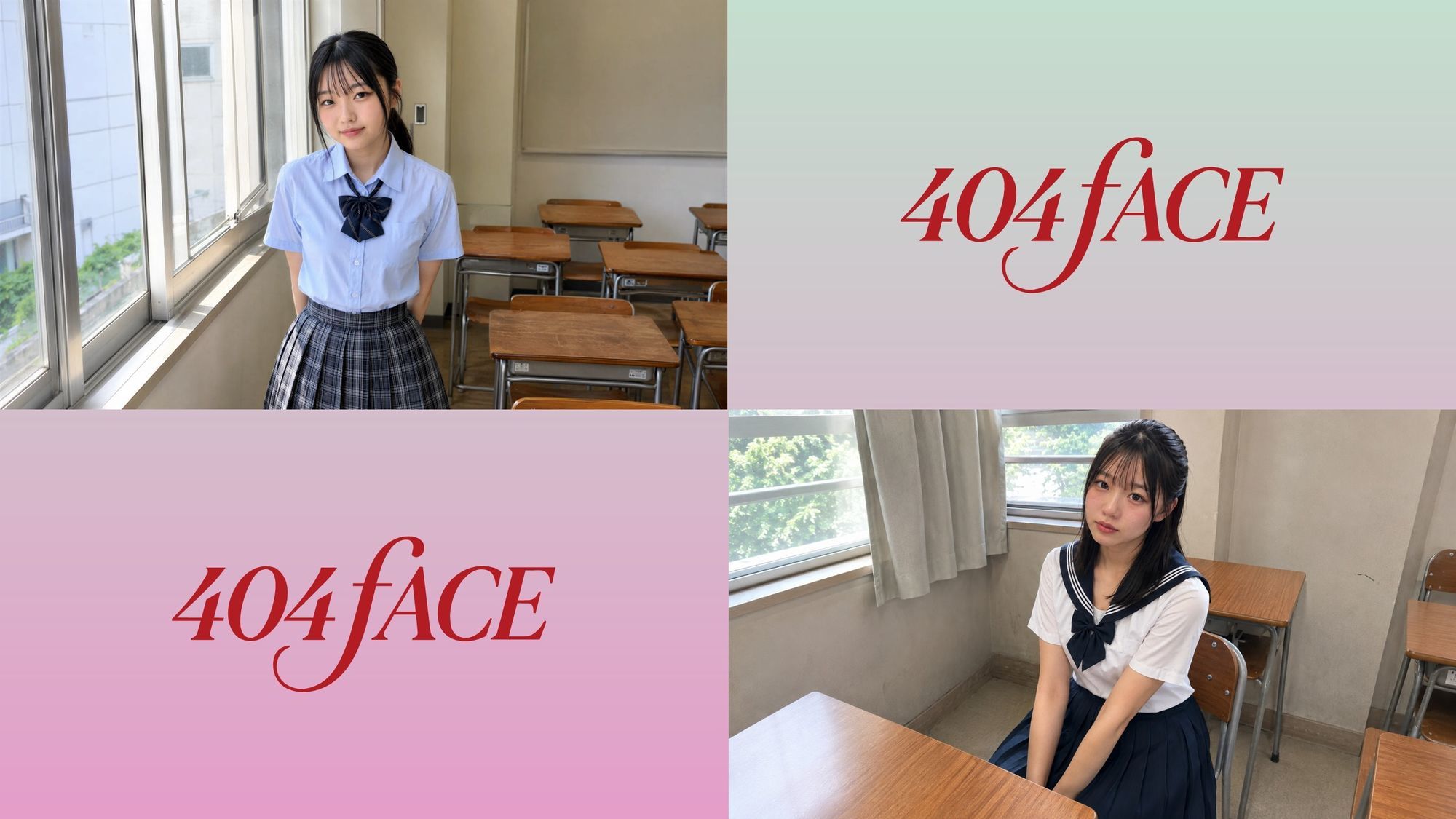 【404FACE】反転世界スキルを使いJK無双してしまうおじさんの世界線！大量顔射☆おまけ込み計36発射☆【4K超高画質動画】Facial Compilation - サンプル画像 8