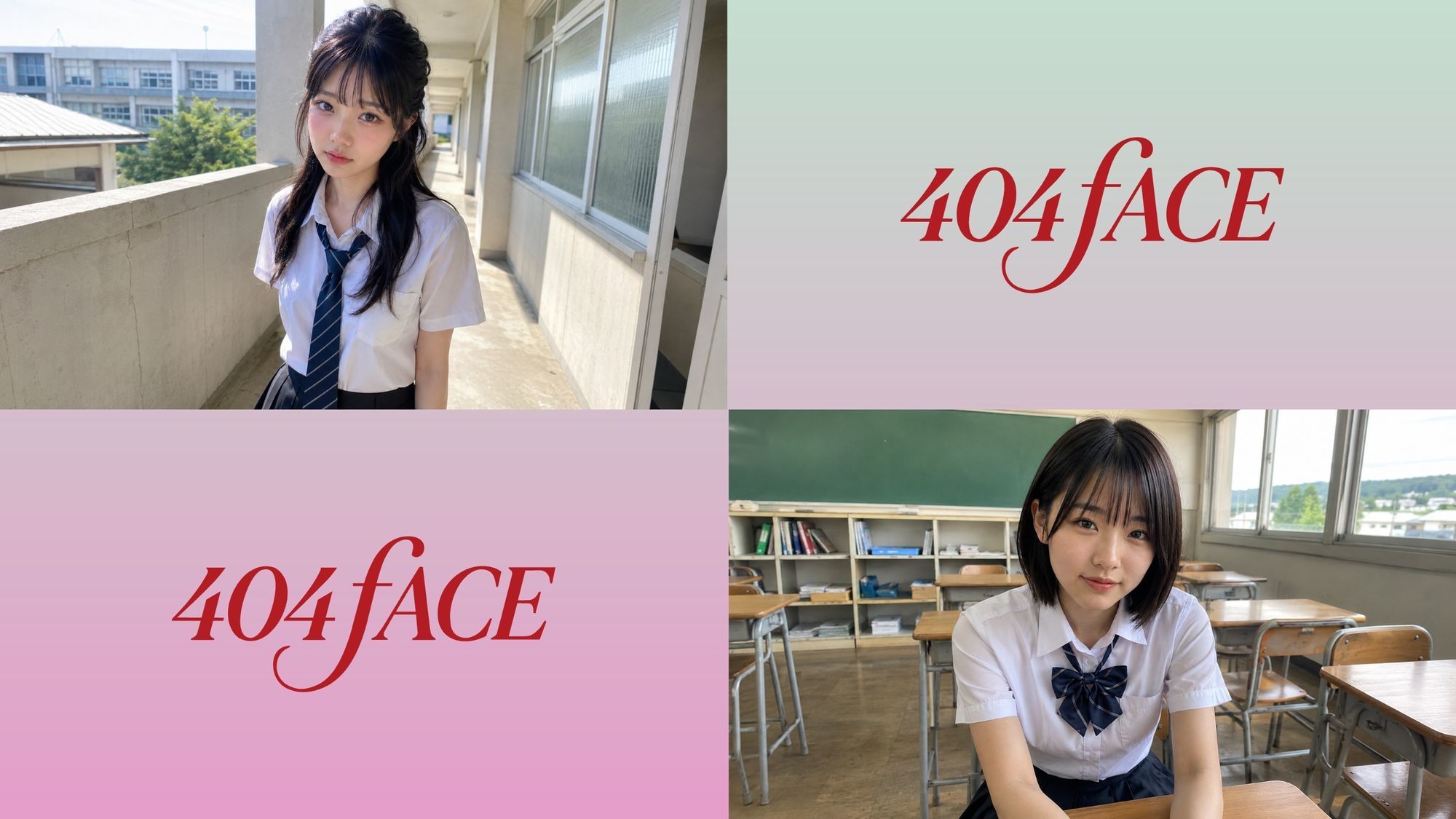 【404FACE】反転世界スキルを使いJK無双してしまうおじさんの世界線！大量顔射☆おまけ込み計36発射☆【4K超高画質動画】Facial Compilation - サンプル画像 10