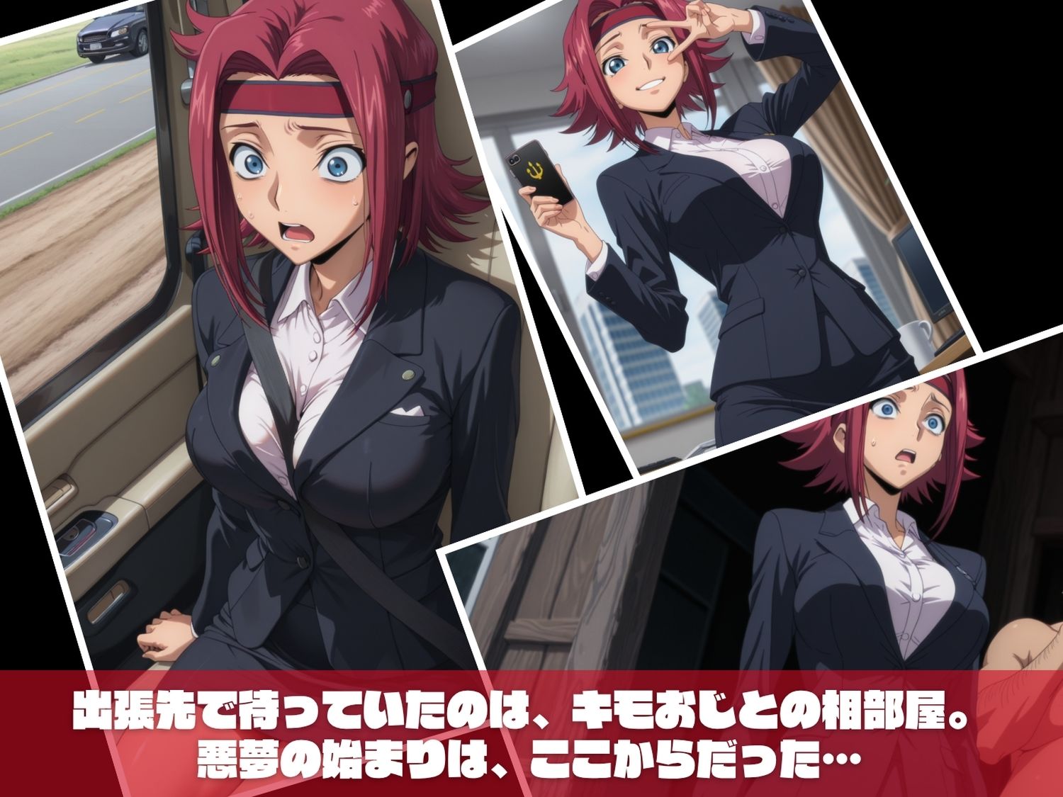 キモおじの温泉征服記 コ●ドギアス編  vol.1 - サンプル画像 1