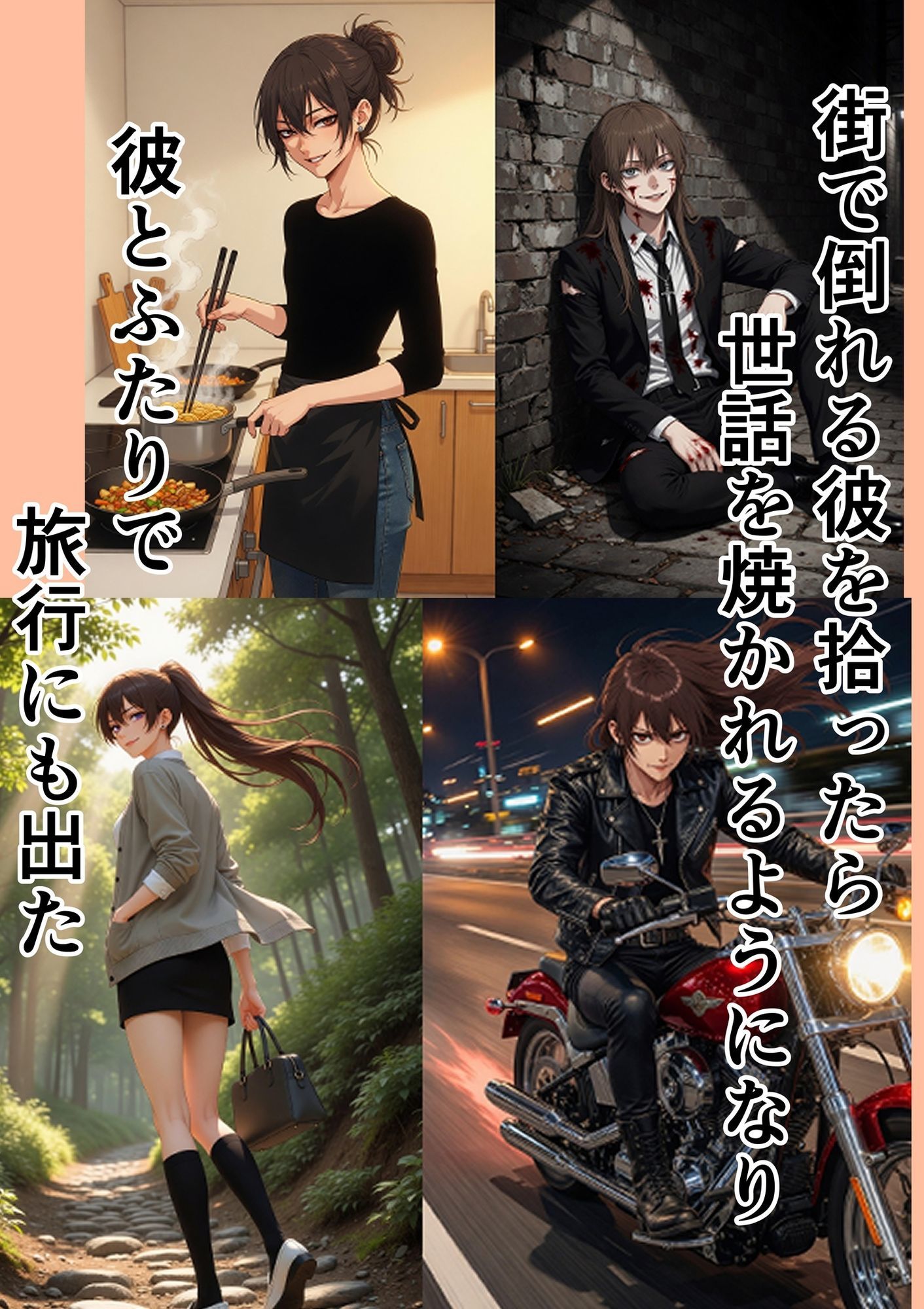 嫁な不良少年の記録 - サンプル画像 2