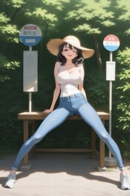★SEX有★【裸ジーンズ女子15】夏の思い出 - サンプル画像 2