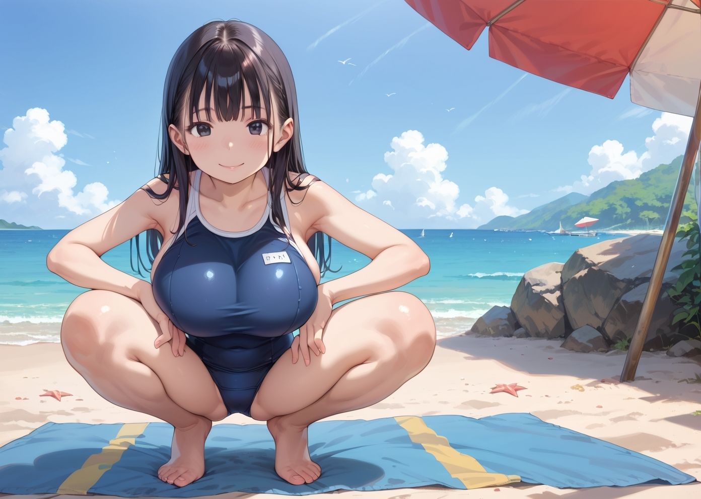 スク水えちえち委員長。CG画像集4 - サンプル画像 2