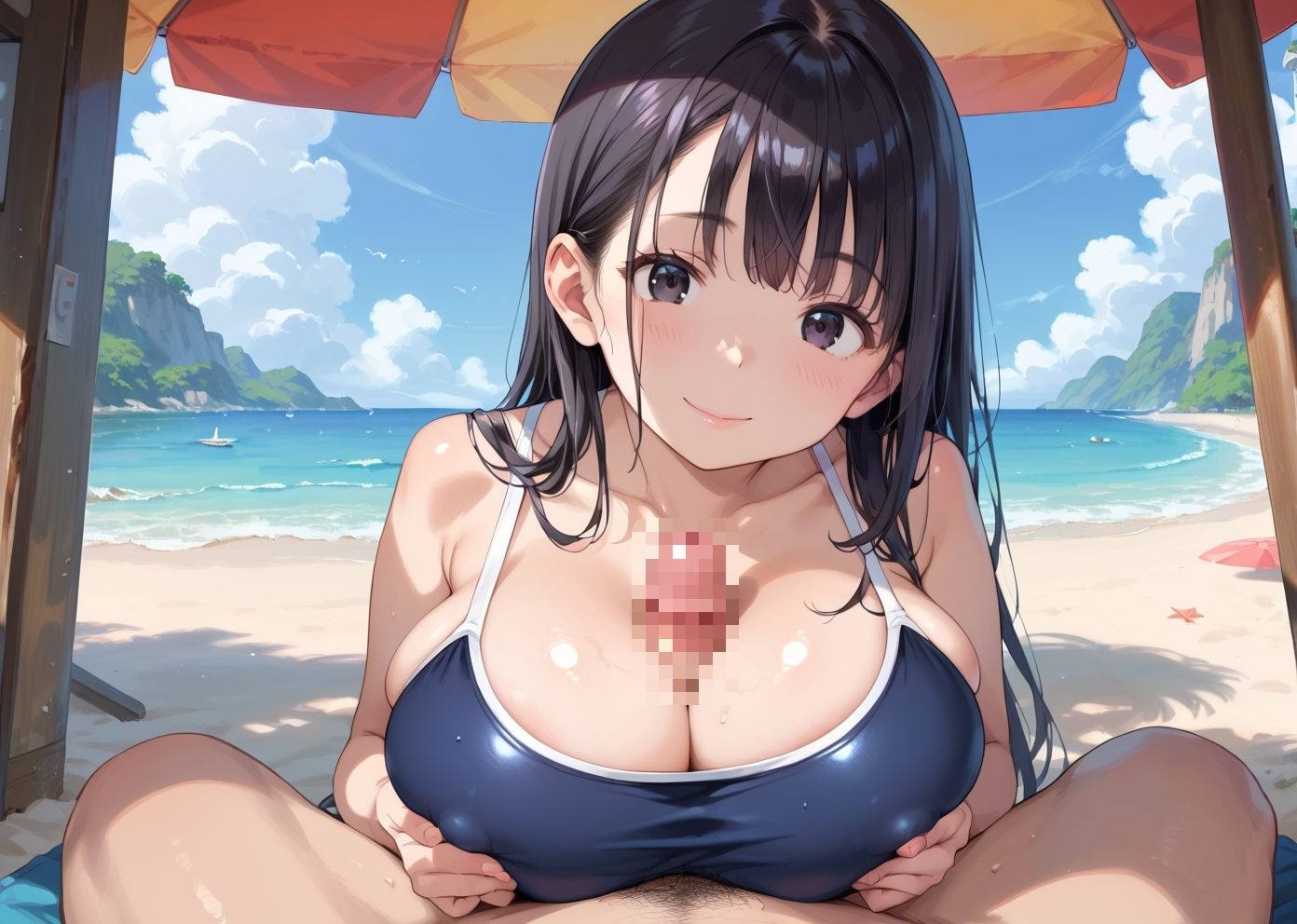 スク水えちえち委員長。CG画像集5 - サンプル画像 4