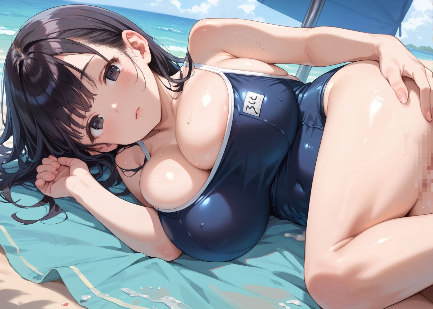 スク水えちえち委員長。CG画像集6 - サンプル画像 4