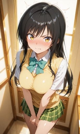 古〇川 唯  羞恥調教CG集 - サンプル画像 2