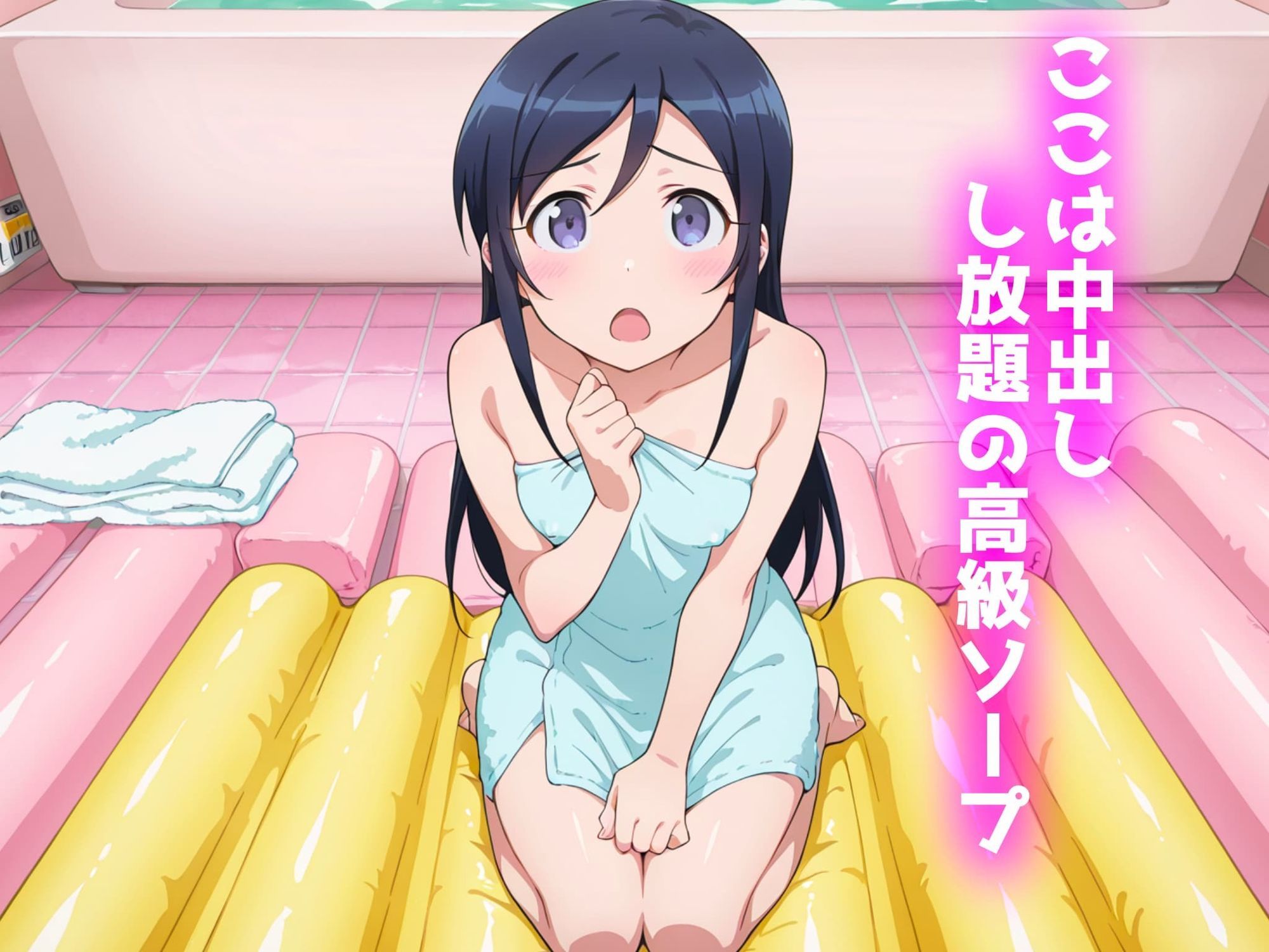 孕ませられたらお持ち帰り！？出来ちゃうソープ〜新垣あやせ編〜 - サンプル画像 1
