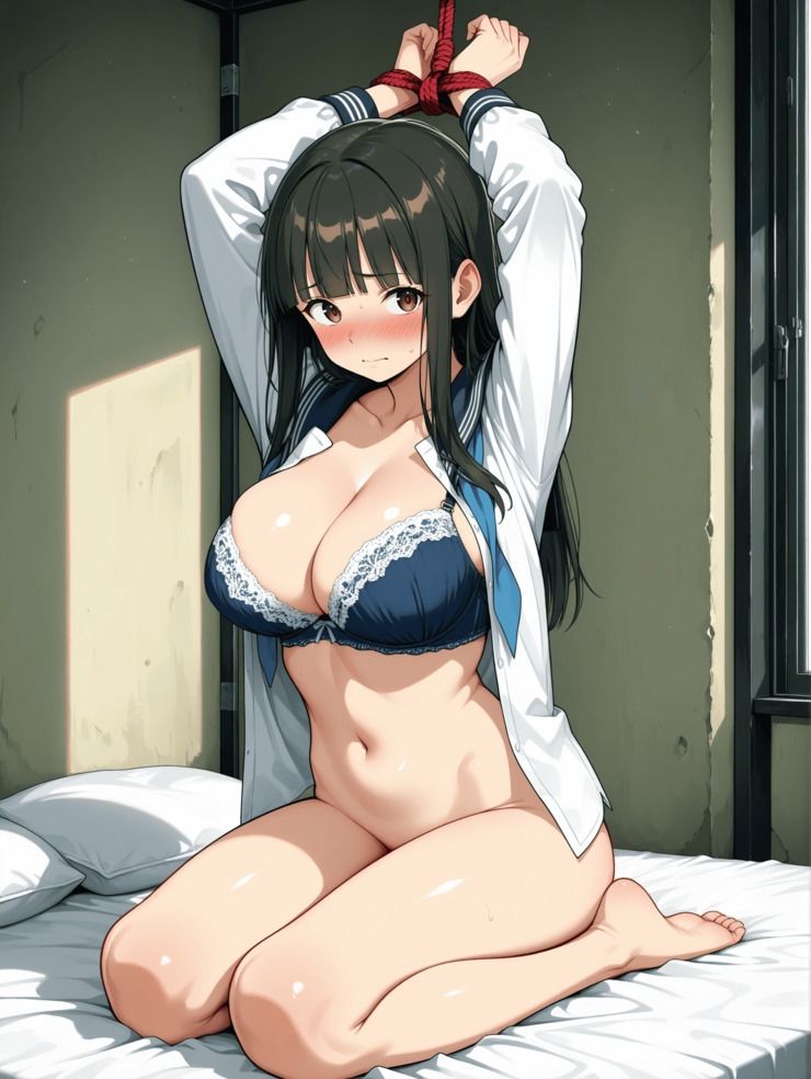 強●種付 制服爆乳女子校生 中出しされ快楽堕ち - サンプル画像 1