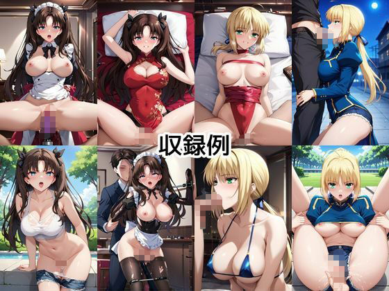 彼女にエロいお願いを全部かなえてもらってみた。〜セ○バー＆遠○凛編〜 - サンプル画像 9