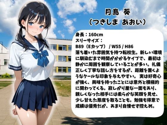 嫌われ者のキモオジ教師は生徒を呼び出してこっそり○しています  被害者15人目 転校生あおい - サンプル画像 1