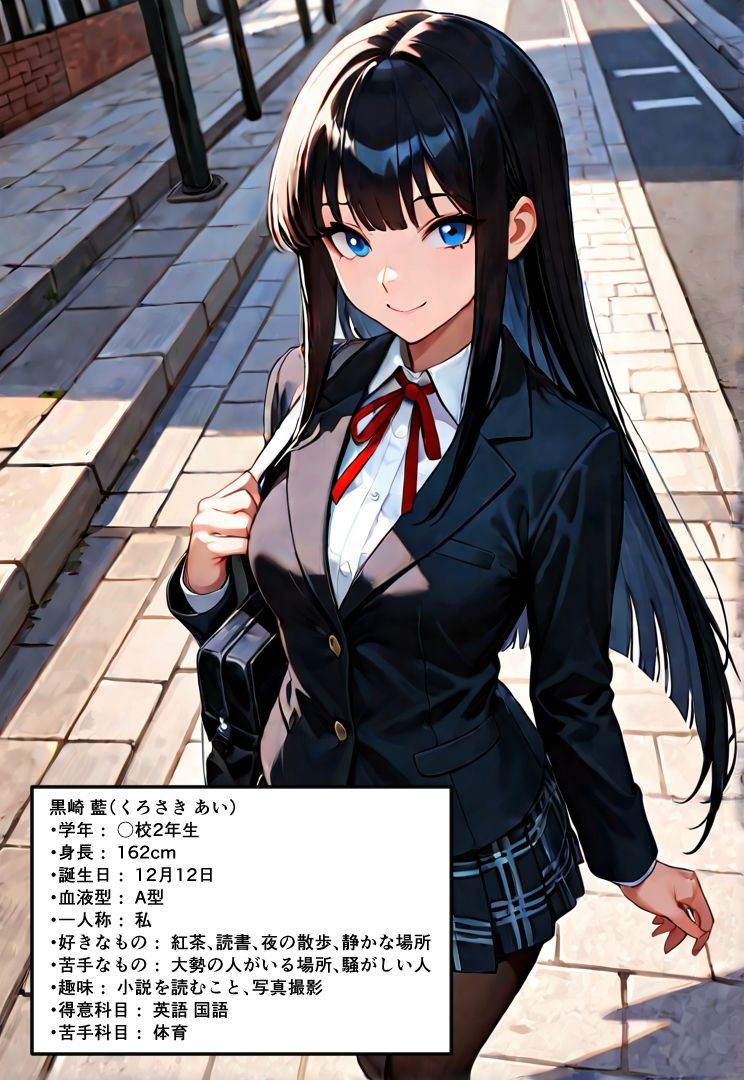黒髪委員長とやってみた。（夏・海編） - サンプル画像 2
