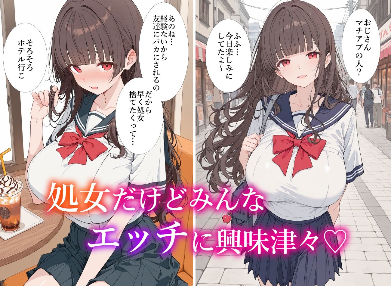 マチアプで出会った処女がセックス前提だったから中出ししまくった話 - サンプル画像 2