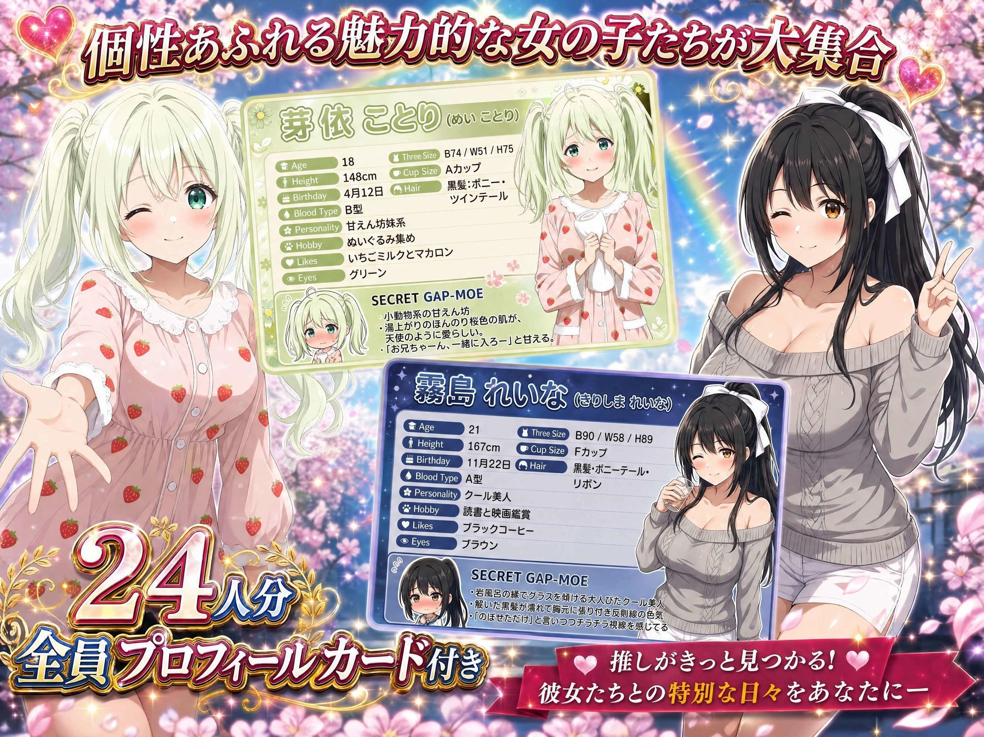 3年1組あなたの彼女 〜学園生活で出会う最高の彼女たちとの物語〜【修学旅行の露天風呂編】 - サンプル画像 3