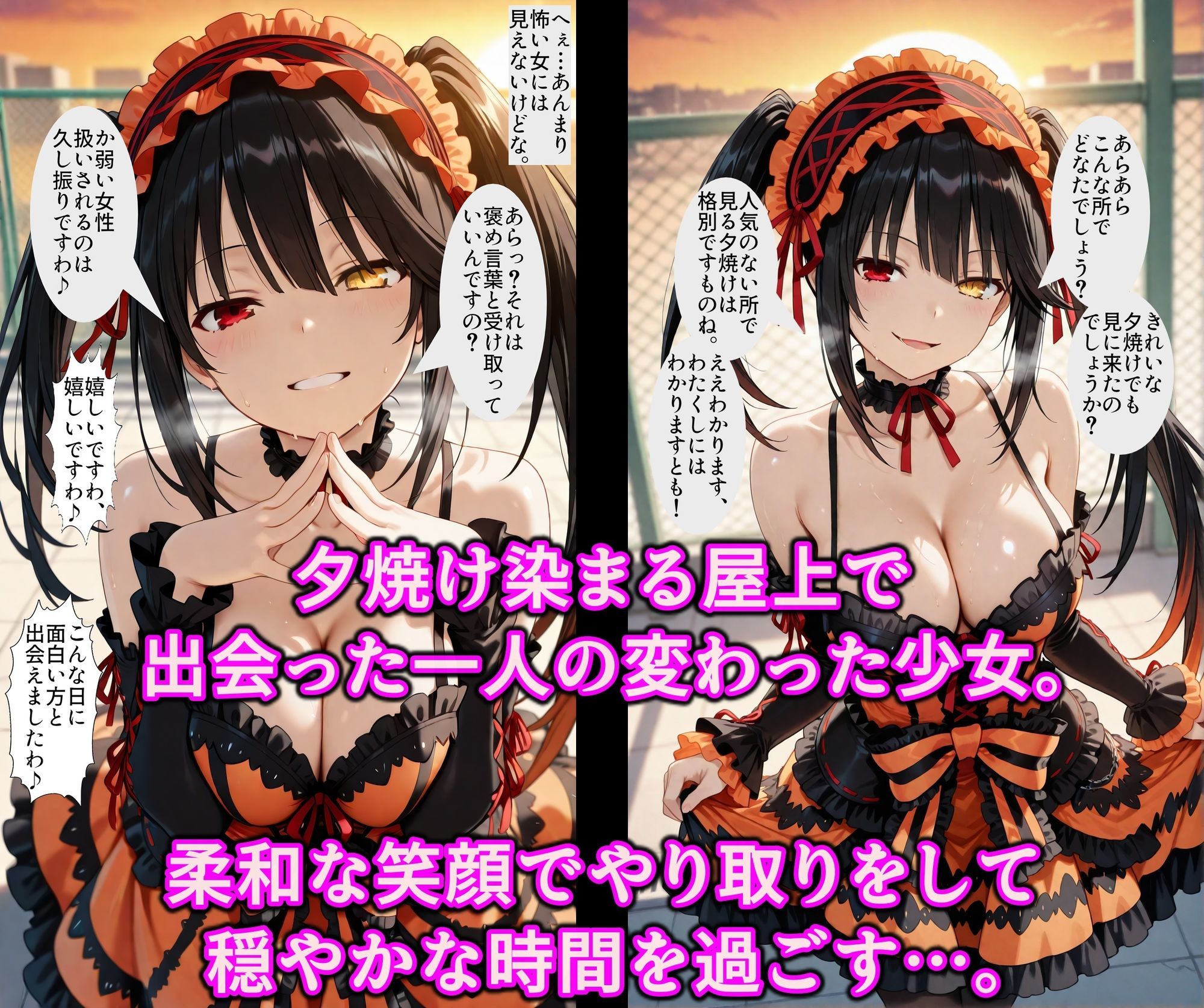 本体も分身も絶対服従エロ調教！！洗脳魔眼で性格上書きドスケベ精霊♪全穴捧げアヘるチンポ狂いの変態便女 - サンプル画像 2